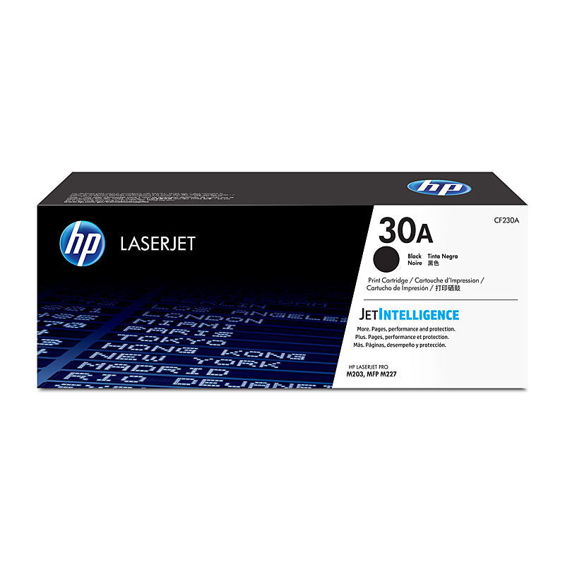 HP CF230A 30A BLACK TONER CARTRIDGE