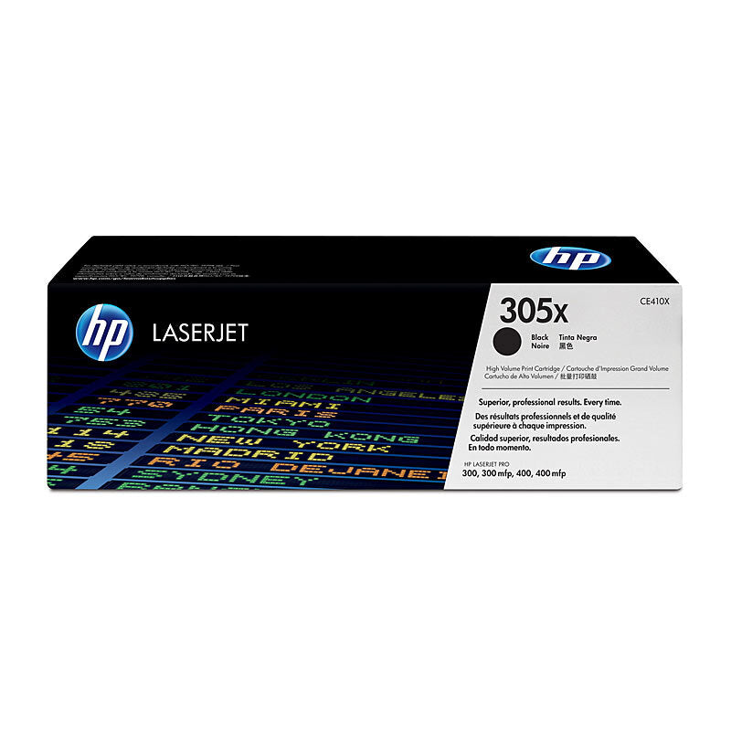 HP CE410X 305X BLACK TONER CARTRIDGE HIGH YIELD