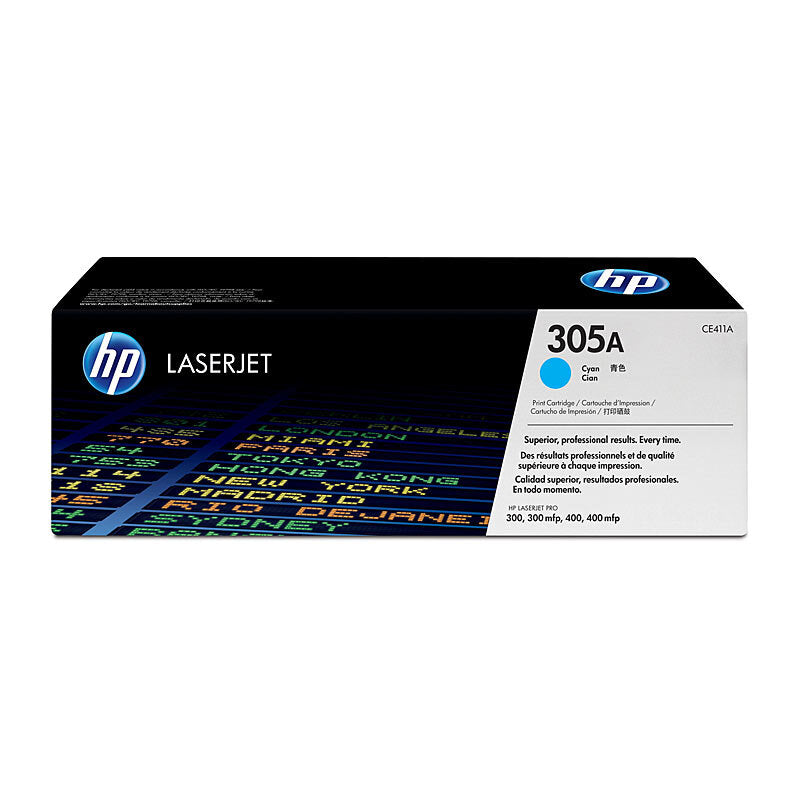 HP CE411A 305A CYAN TONER CARTRIDGE