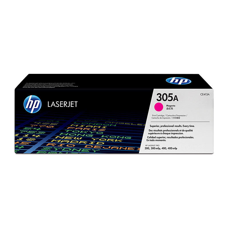 HP CE413A 305A MAGENTA TONER CARTRIDGE