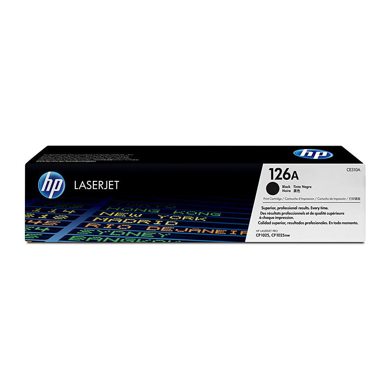 HP CE310A 126A BLACK TONER CARTRIDGE CP1025