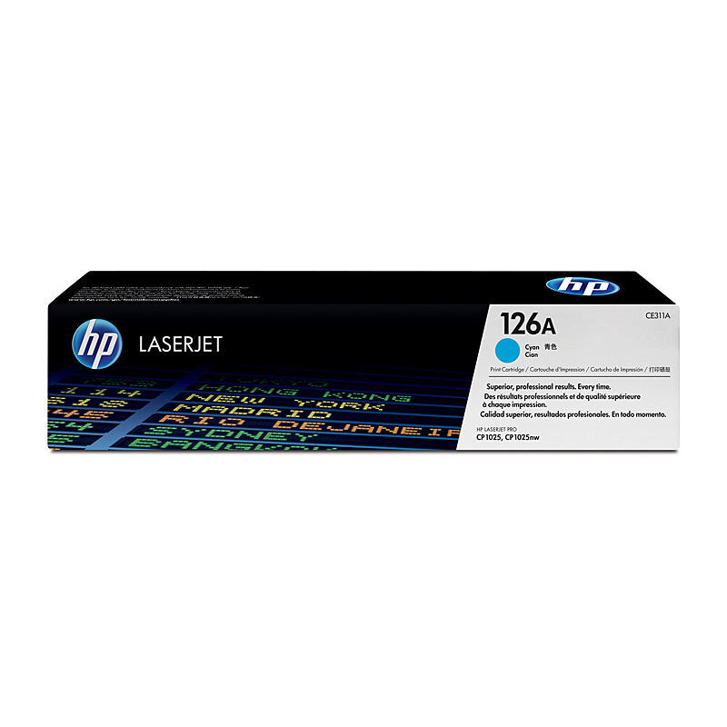 HP CE311A 126A CYAN TONER CARTRIDGE CP1025