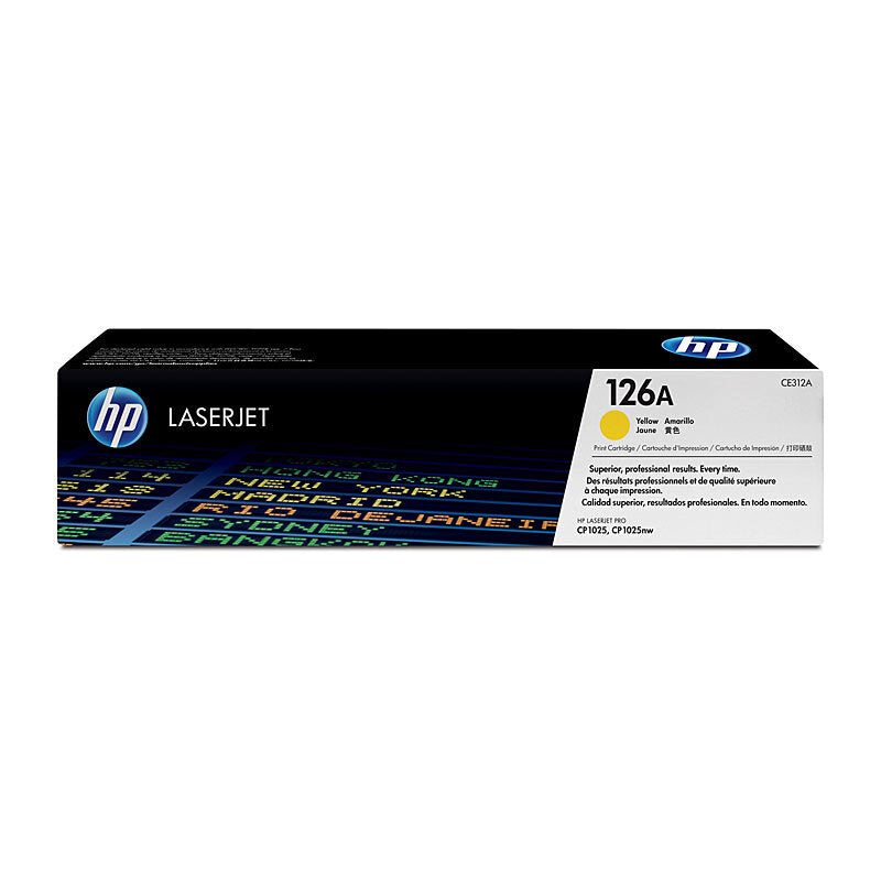 HP CE312A 126A YELLOW TONER CARTRIDGE CP1025