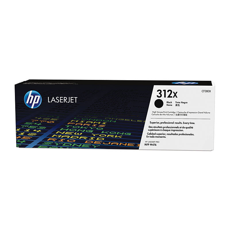 HP CF380X 312X BLACK TONER CARTRIDGE HIGH YIELD
