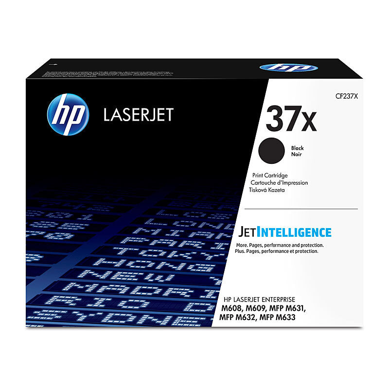 HP CF237X 37X BLACK HIGH YIELD TONER CARTRIDGE