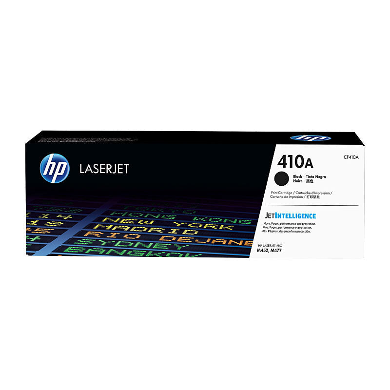 HP CF410A BLACK TONER CARTRIDGE 410A STANDARD YIELD