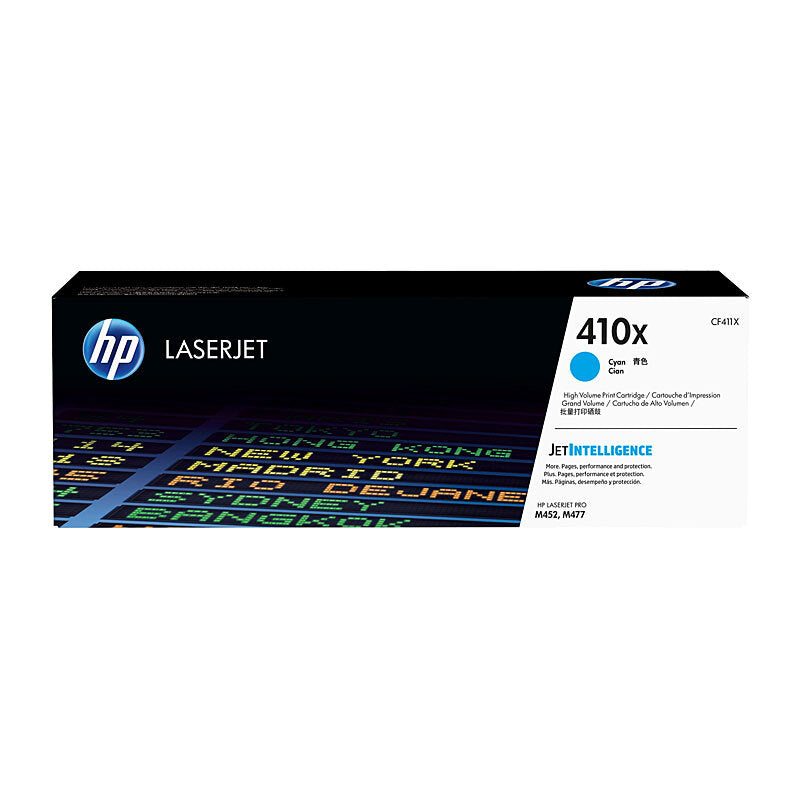 HP CF411X CYAN TONER CARTRIDGE 410X HIGH YIELD