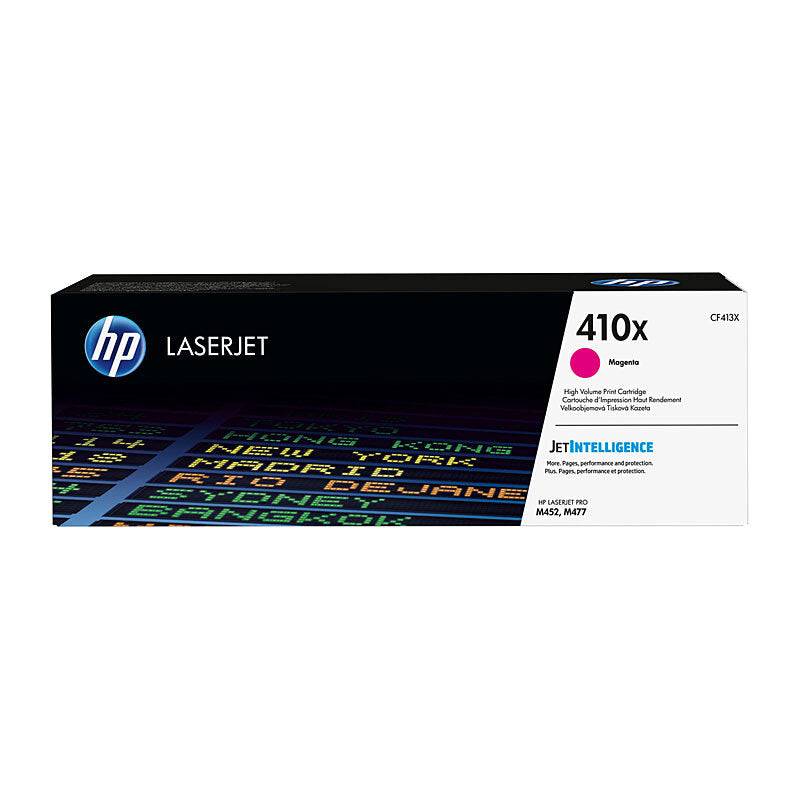 HP CF413X MAGENTA TONER CARTRIDGE HY 410X HIGH YIELD