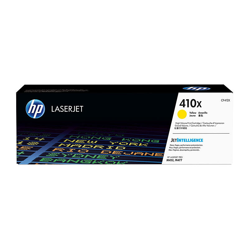 HP CF412X YELLOW TONER CARTRIDGE HY 410X HIGH YIELD