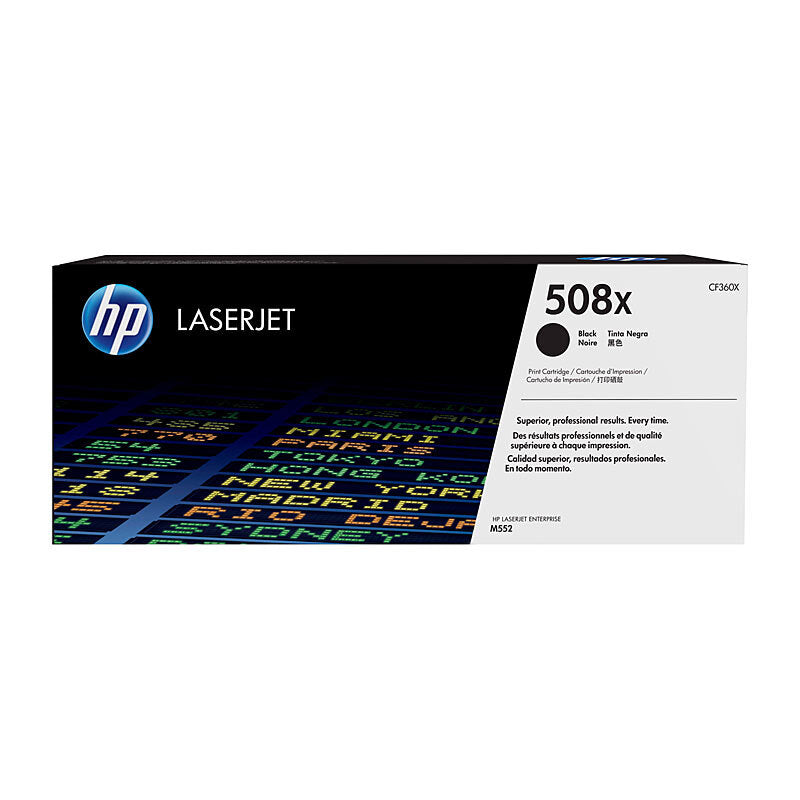 HP CF360X 508X BLACK TONER CARTRIDGE M553N M553X E57540 E55040 HIGH YIELD