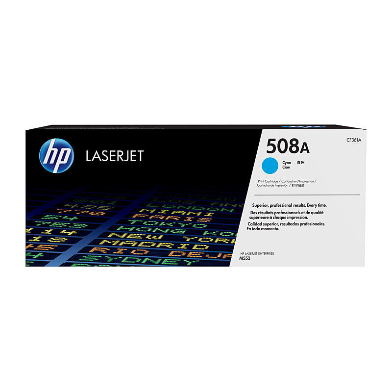 HP CF361A 508A CYAN TONER CARTRIDGE M553N M553X