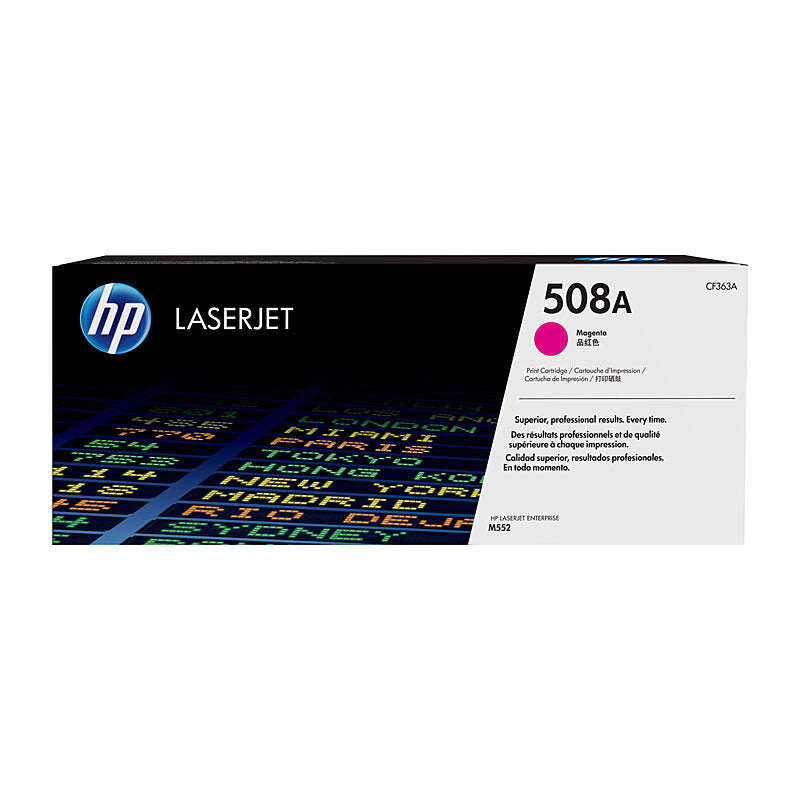 HP CF363A 508A MAGENTA TONER CARTRIDGE M553N M553X