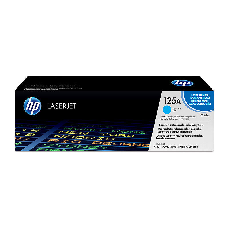 HP CB541A CYAN TONER CARTRIDGE