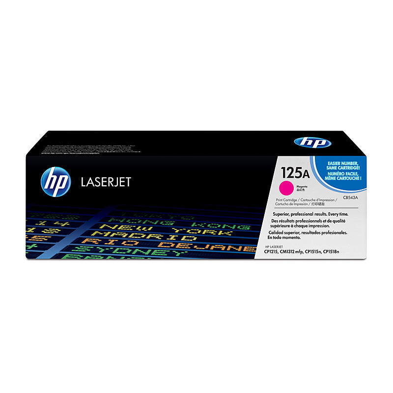 HP CB543A MAGENTA TONER CARTRIDGE