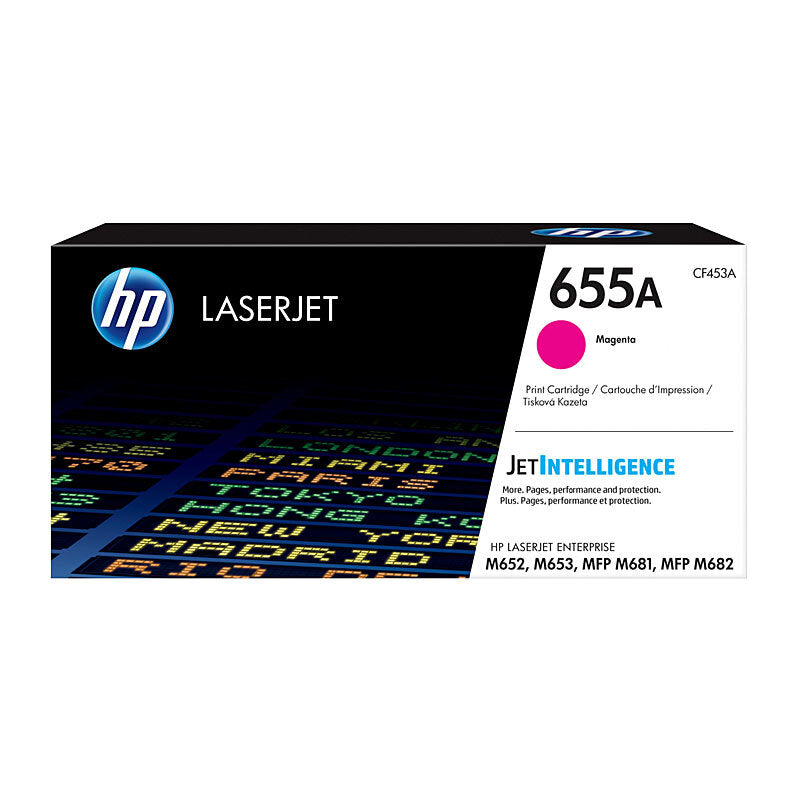 HP CF453A 655A MAGENTA TONER CARTRIDGE