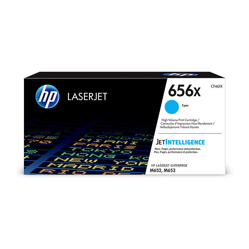HP CF461X 656X CYAN TONER CARTRIDGE