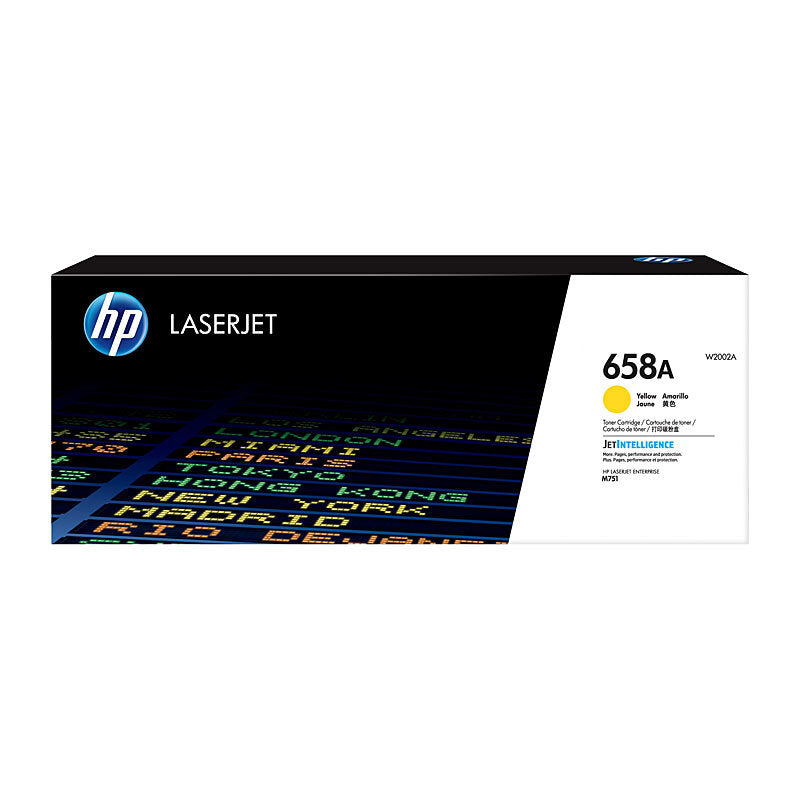 HP W2002A 658A YELLOW TONER CARTRIDGE