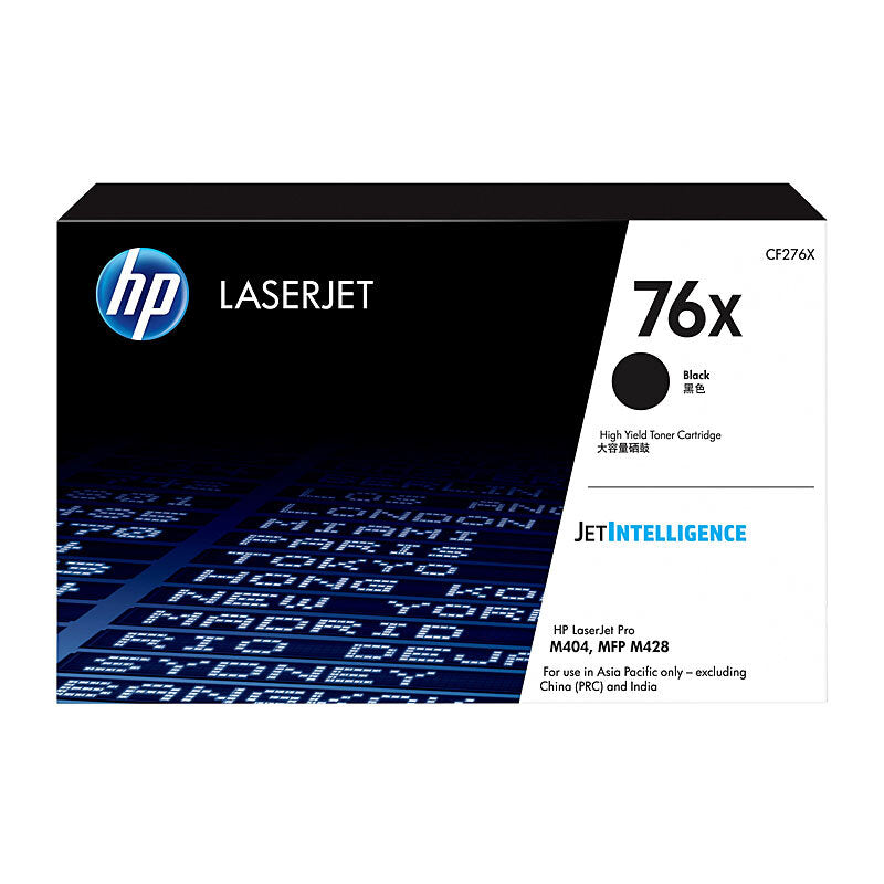 HP CF276X 76X BLACK TONER CARTRIDGE