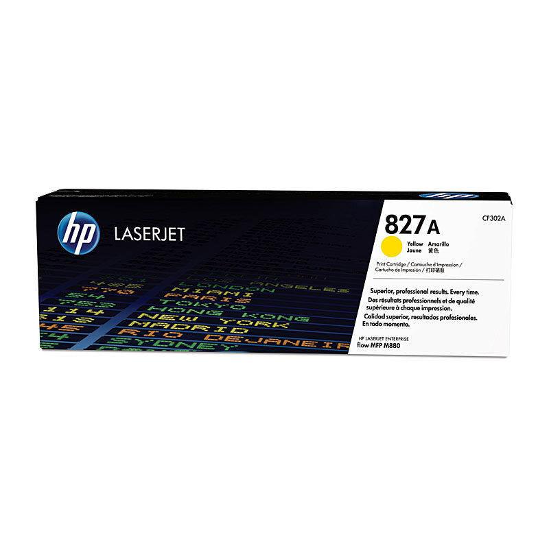 HP CF302A 827A YELLOW TONER CARTRIDGE M880Z