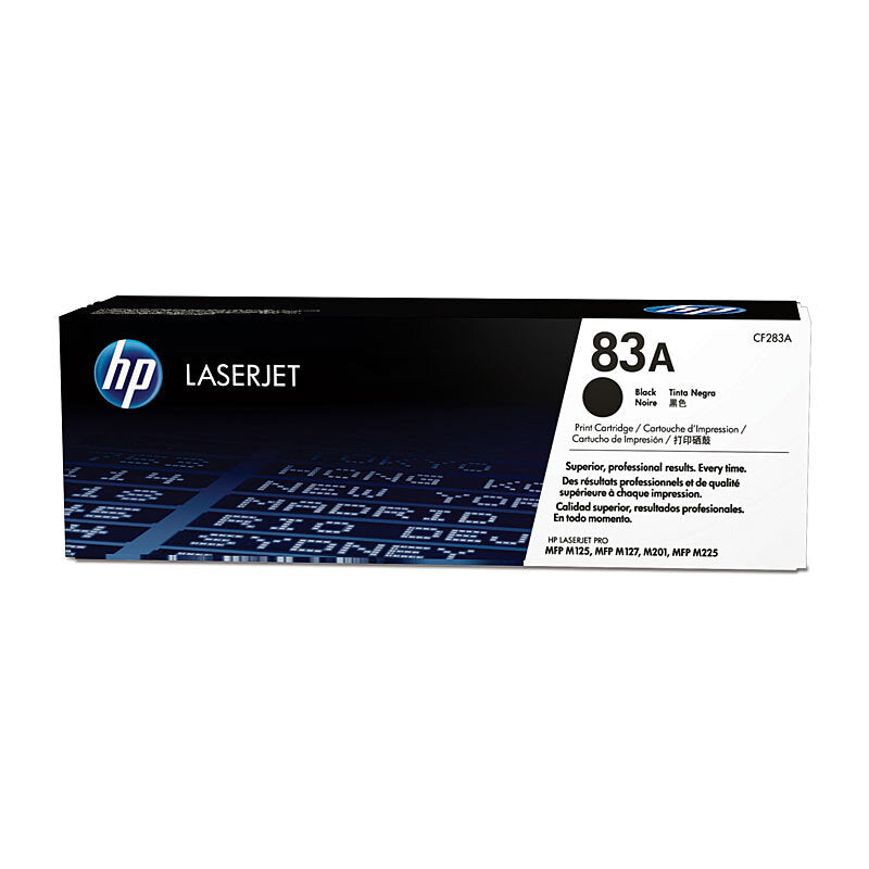 HP CF283A 83A BLACK TONER CARTRIDGE