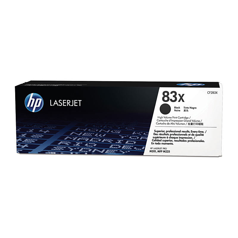 HP CF283X 83X BLACK TONER CARTRIDGE HIGH YIELD