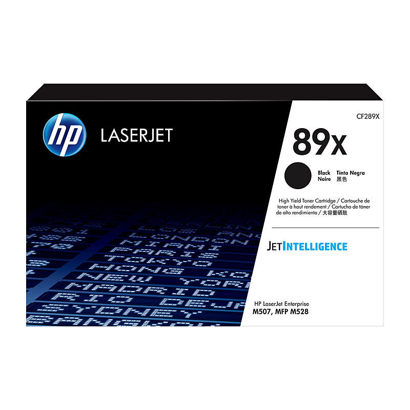 HP CF289X 89X BLACK TONER CARTRIDGE
