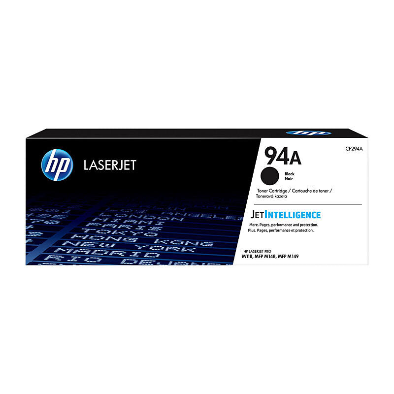 HP CF294A 94A BLACK TONER CARTRIDGE