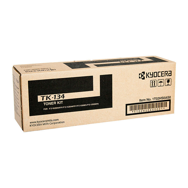 KYOCERA TK134 TONER CARTRIDGE FS1300D FS1350DN