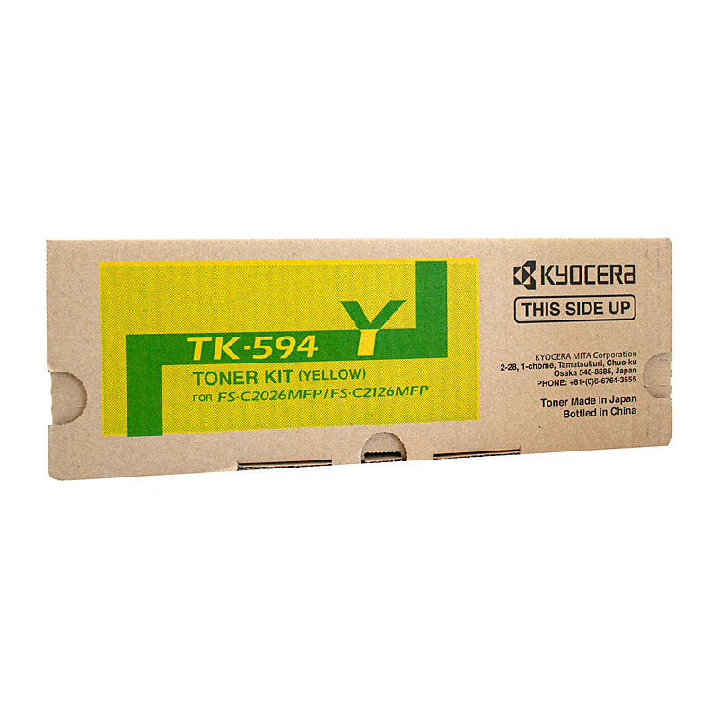KYOCERA TK594 YELLOW TONER CARTRIDGE FSC2126MFP
