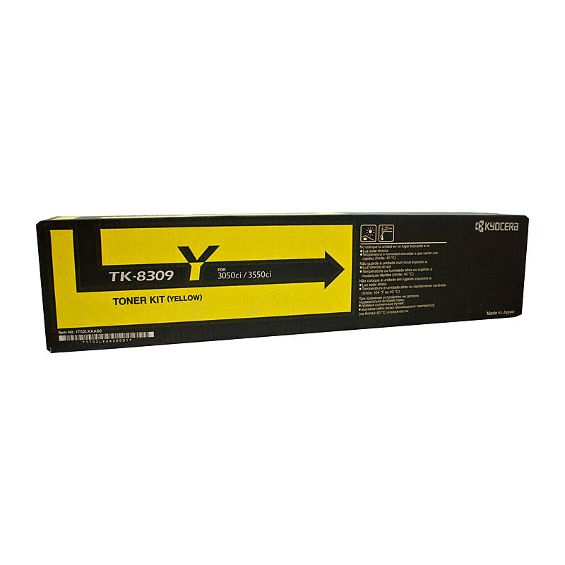 KYOCERA TK8309 TONER CARTRIDGE YELLOW