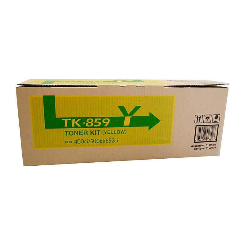 KYOCERA TK859 YELLOW TONER CARTRIDGE TASKALFA 400CI 500CI