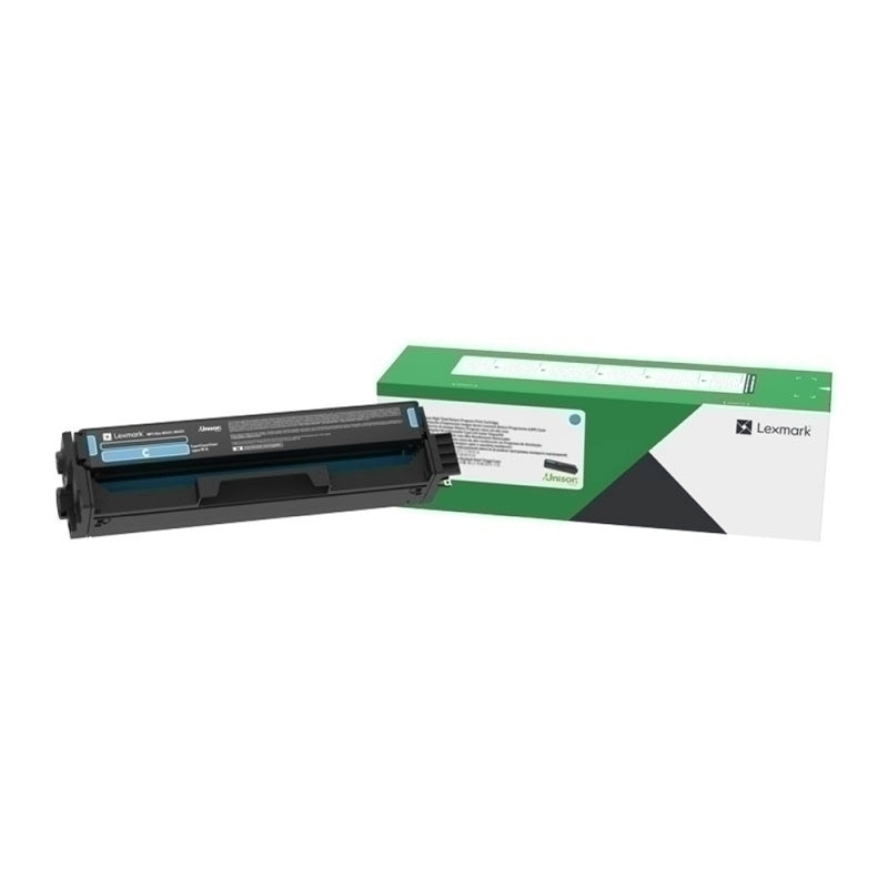 LEXMARK 20N3HC0 HIGH YIELD CYAN TONER CARTRIDGE