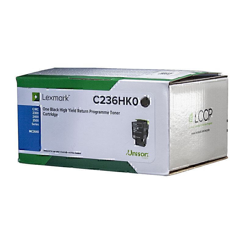 LEXMARK C2360K0 BLACK TONER CARTRIDGE