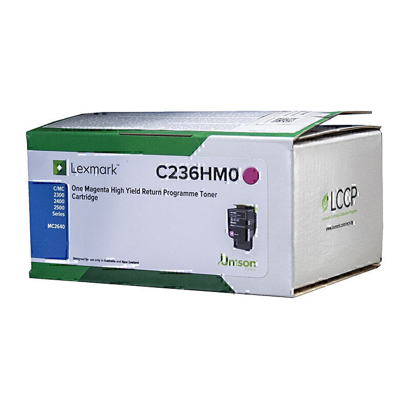LEXMARK C2360M0 MAGENTA TONER CARTRIDGE