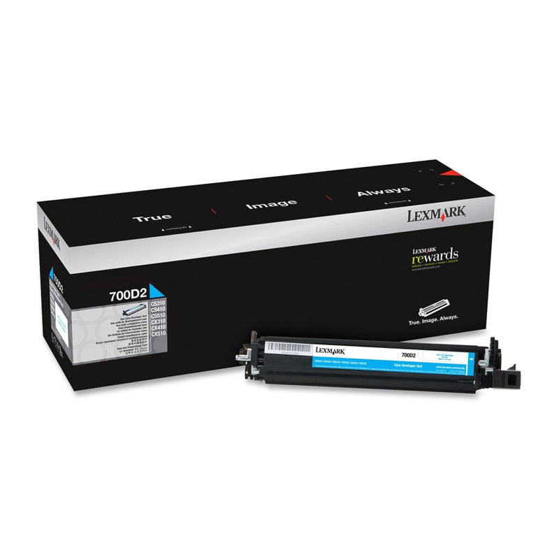 LEXMARK 70C0D20 700D2 CYAN DEVELOPER