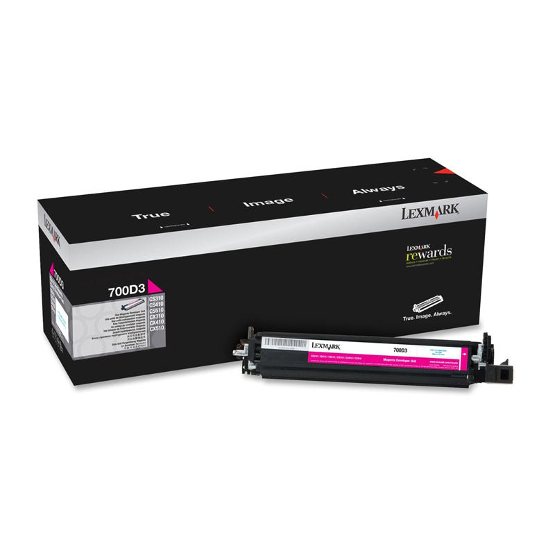LEXMARK 70C0D30 700D3 MAGENTA DEVELOPER