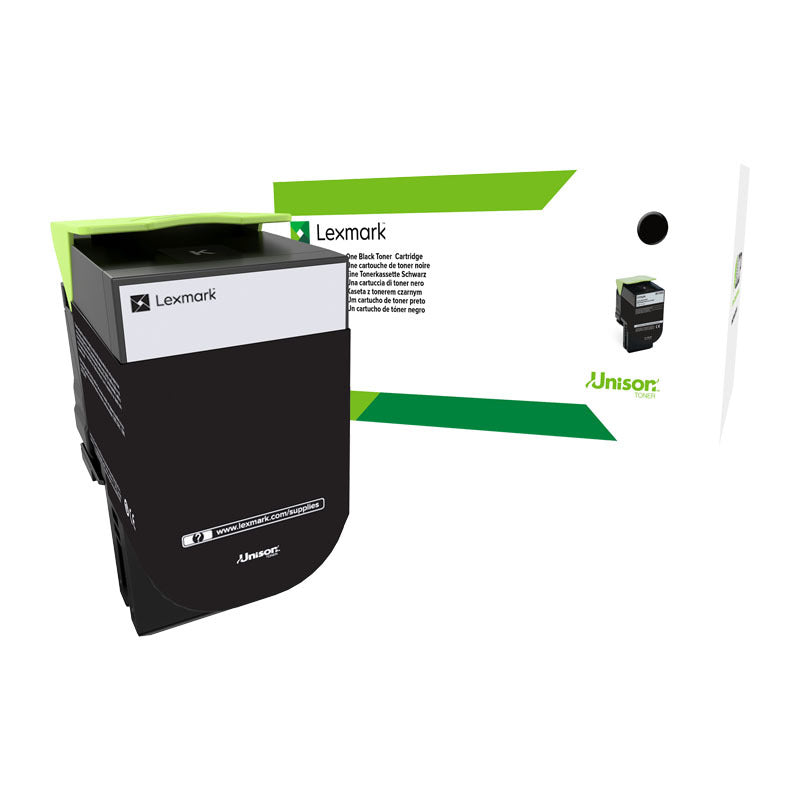 LEXMARK 70C8XK0 70C8XKE 708XKE EXTRA HY BLACK TONER CARTRIDGE