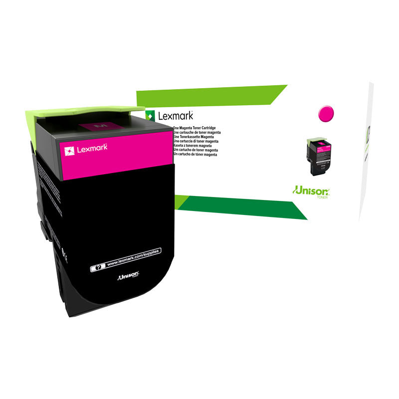 LEXMARK 70C8XM0 70C8XME 708XM EXTRA HY MAGENTA TONER CARTRIDGE EXTRA HIGH YIELD