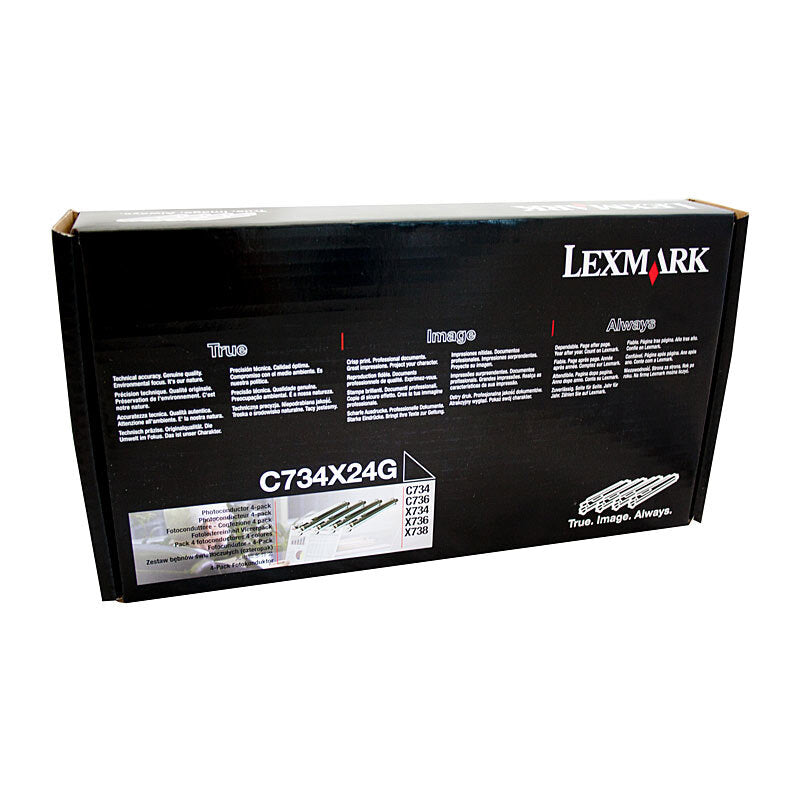 LEXMARK C734X24G PHOTOCONDUCTOR 4PK