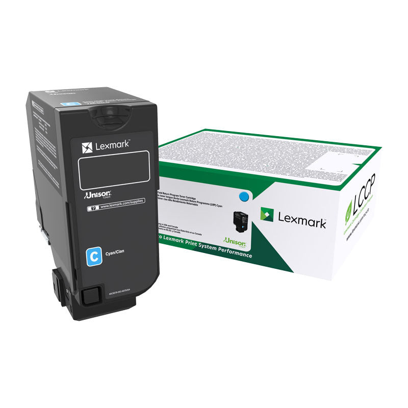 LEXMARK 74C6HC0 CYAN HY TONER CARTRIDGE CS725DE