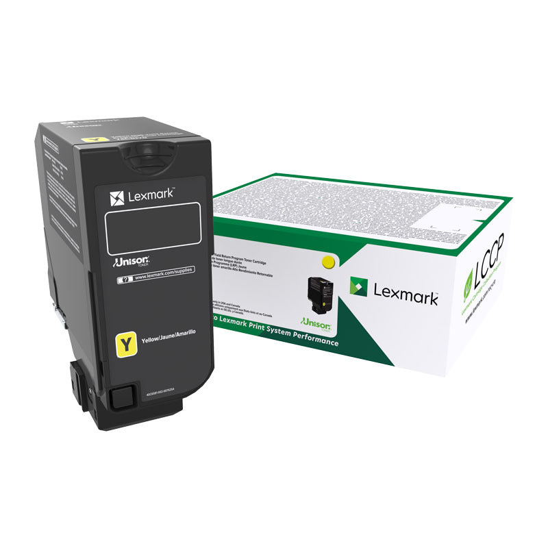 LEXMARK 74C6HY0 YELLOW HY TONER CARTRIDGE CS725DE