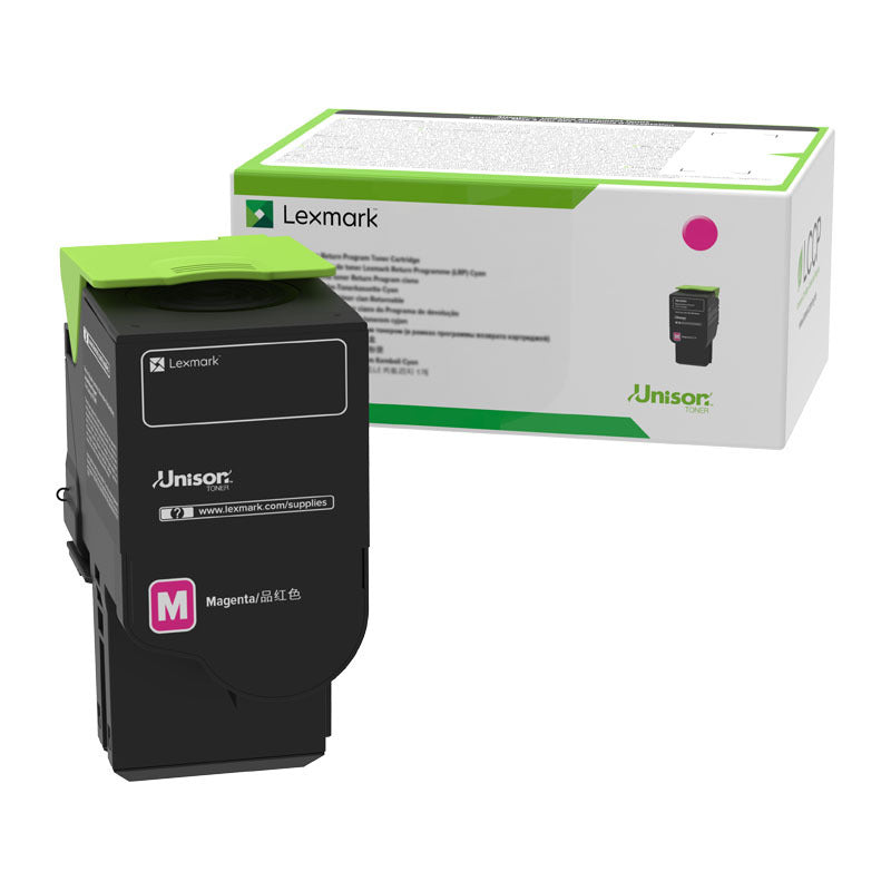 LEXMARK 78C6XME MAGENTA EXTRA HIGH YIELD TONER CARTRIDGE