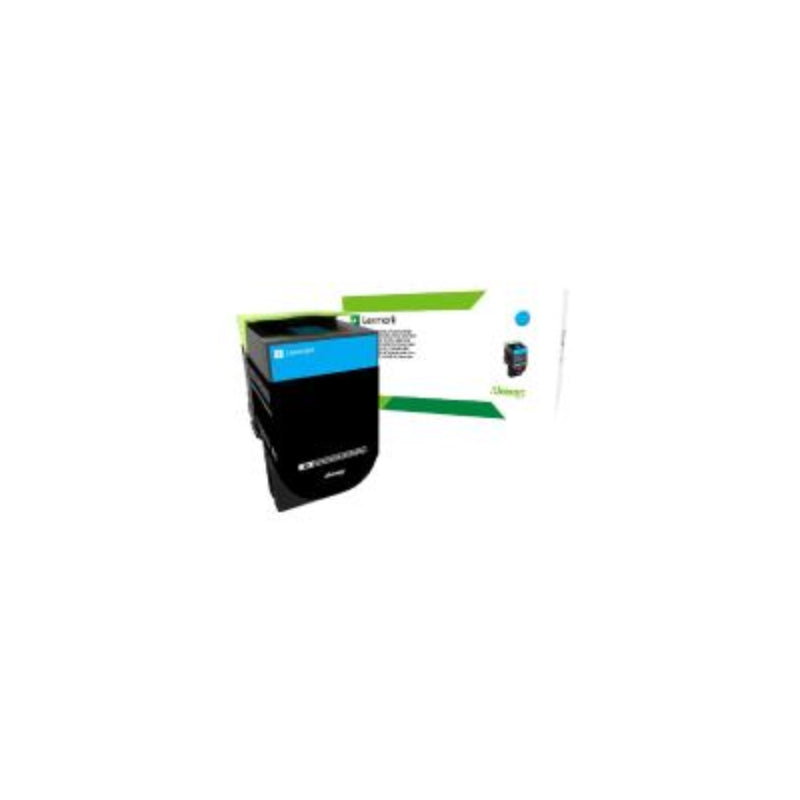 LEXMARK 80C8XC0 80C8XCE 808XC EXTRA HY CYAN TONER CARTRIDGE