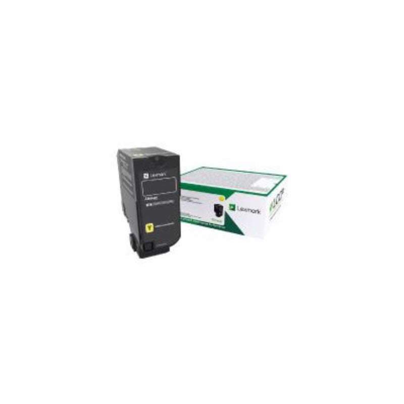 LEXMARK 84C6HY0 YELLOW TONER CARTRIDGE HY