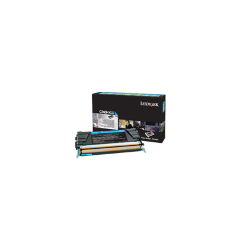 LEXMARK C748H1CG CYAN TONER CARTRIDGE C748DN HIGH YIELD
