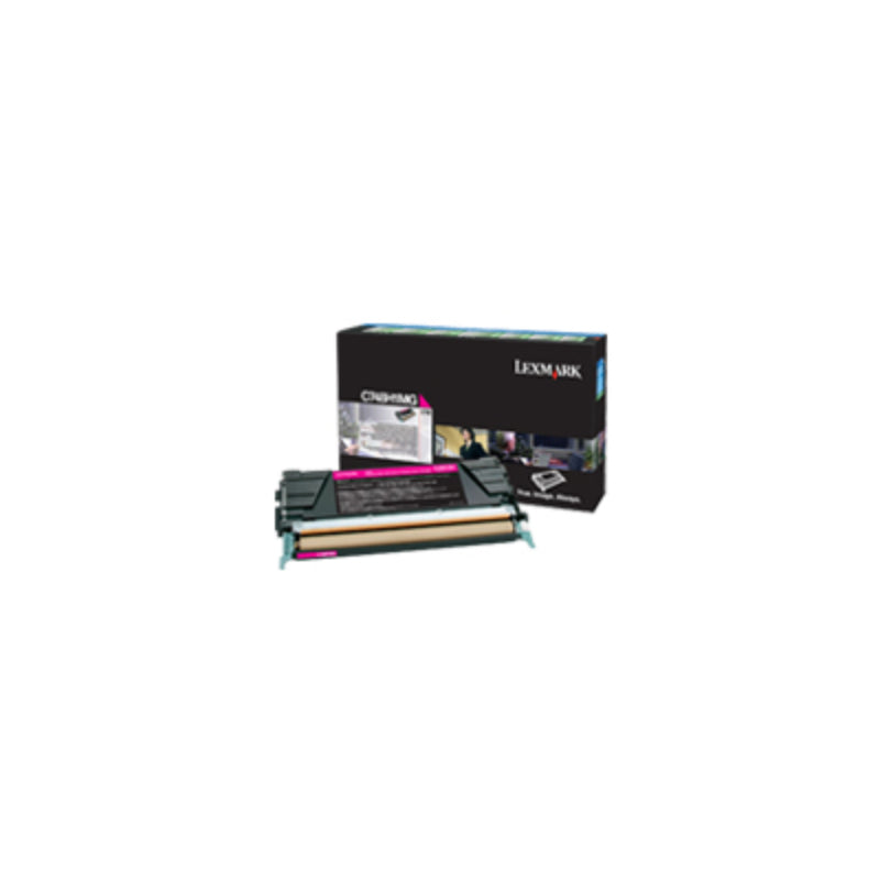 LEXMARK C748H1MG MAGENTA TONER CARTRIDGE C748DN HIGH YIELD