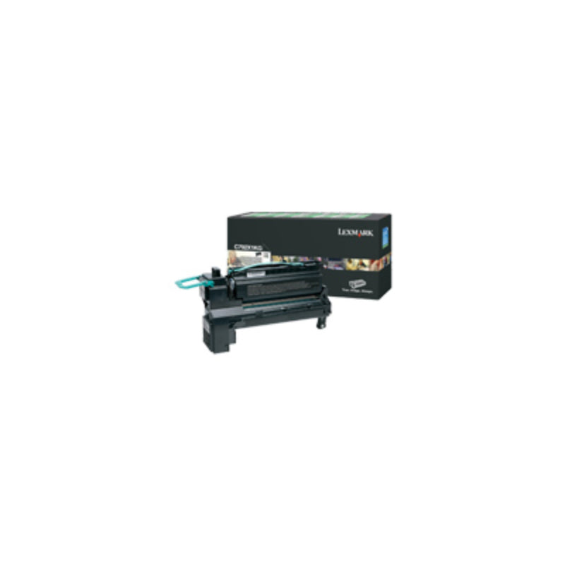 LEXMARK C792X1KG BLACK TONER CARTRIDGE HIGH YIELD