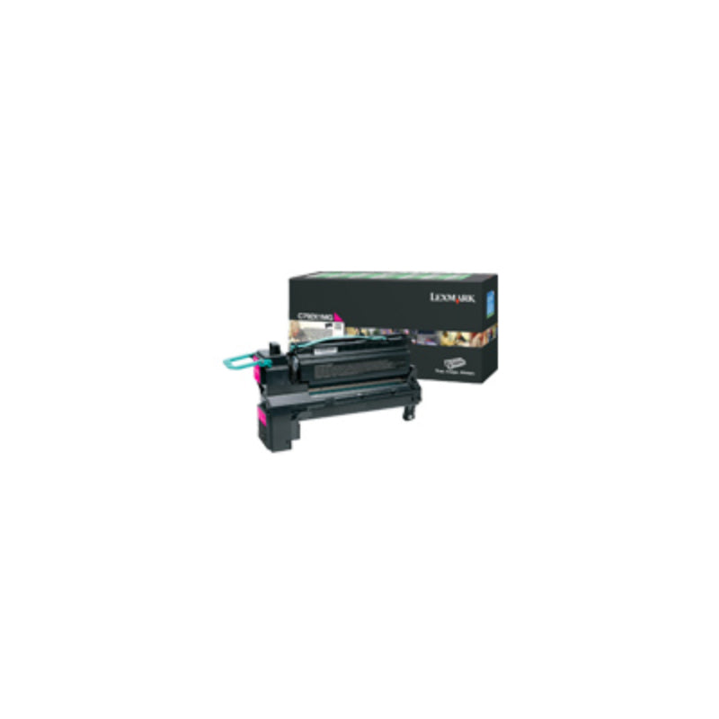LEXMARK C792X1MG MAGENTA TONER CARTRIDGE HIGH YIELD