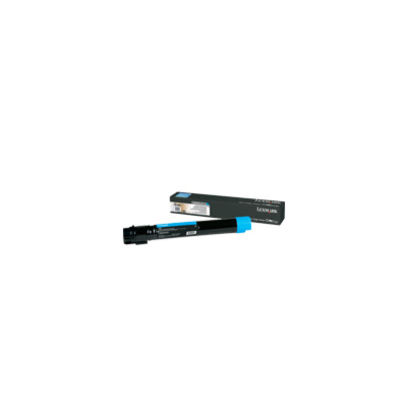 LEXMARK C950X2CG CYAN TONER CARTRIDGE HIGH YIELD