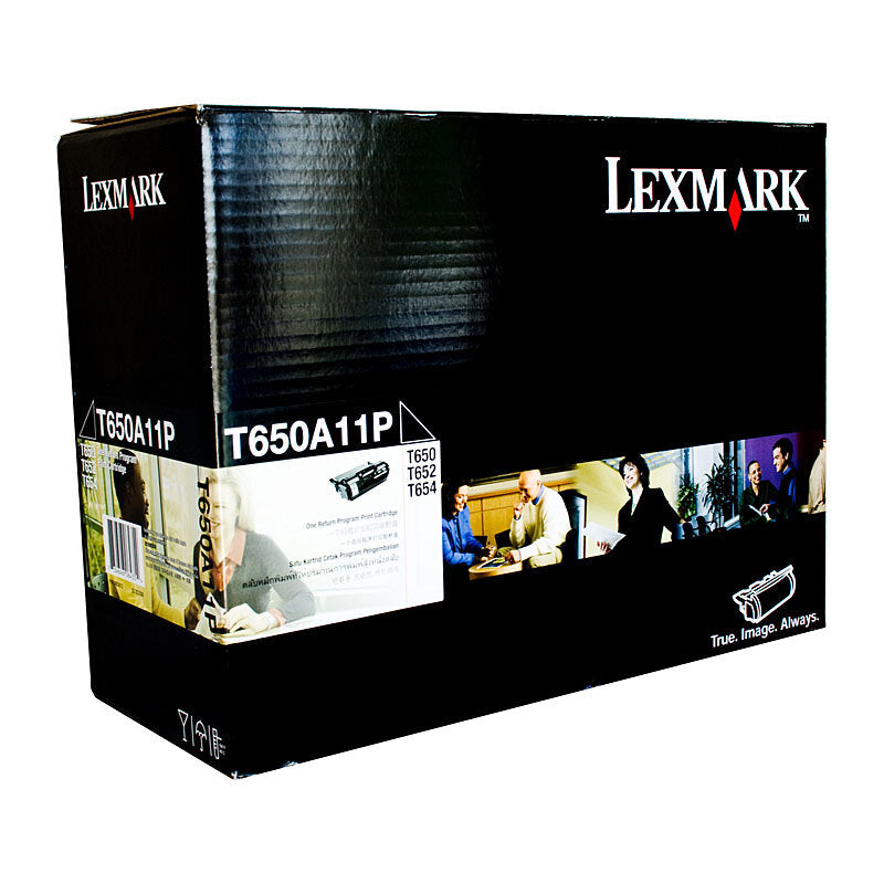 LEXMARK T650A11P BLACK TONER T652 STANDARD YIELD